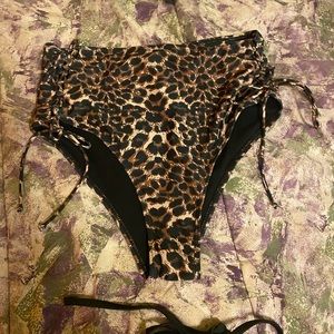 High Waisted Swim Bottoms